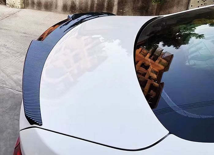2014-2020 BMW 4 series f32 (428i/430i/435i/440i) m4 style rear trunk spoiler lip wing replica carbon fiber right