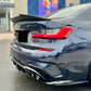 2019 2024 BMW G20 M340i LED Style Rear Diffuser Gloss Black Back Right Close Up