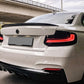 2014-2021 BMW 2 Series F22 M Performance Rear Diffuser Gloss Black Back Right