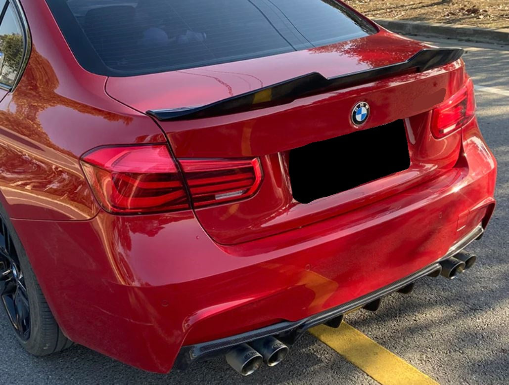 BMW F30 PSM Spoiler Gloss Black Back Left