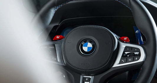BMW G20 G22 G30 G32 Aluminum Paddle Shifters Steering Wheel