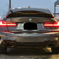 BMW G20 M340i M Performance Speed Rear Diffuser Gloss Black Back Center