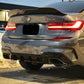 BMW G20 M340i M Performance Speed Rear Diffuser Gloss Black Back Right