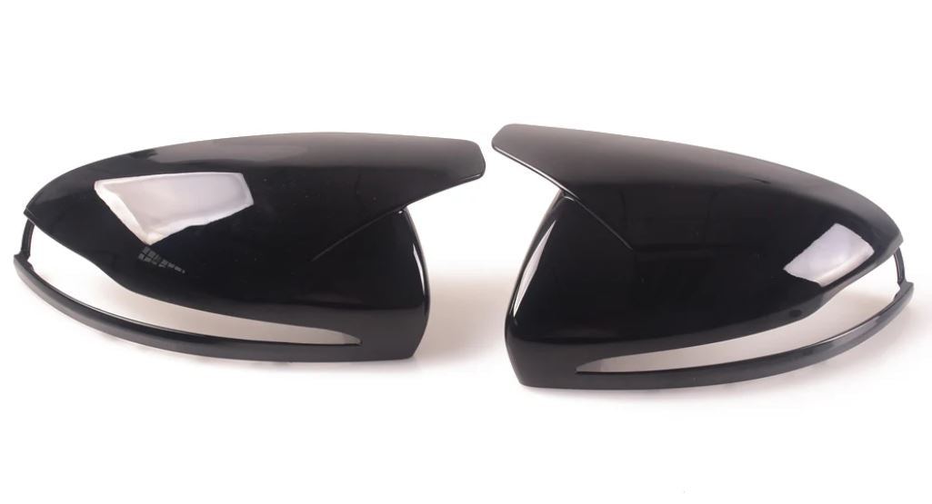 Mercedes W205 Mirror Caps Gloss Black Left Right