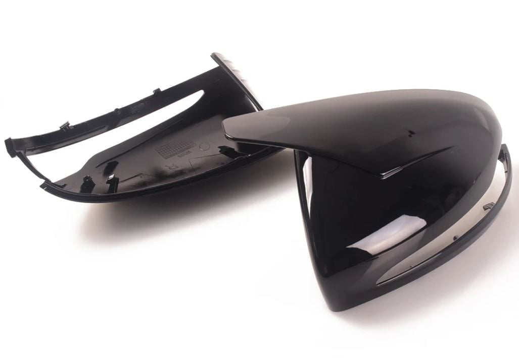 Mercedes W205 Mirror Caps Gloss Black Right Left