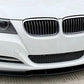 2009-2011 BMW 3 Series LCI Sedan E90 Front Lip Gloss Black Front Center Close Up