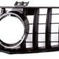 2009-2014 mercedes benz c class w204 c230/c300/c350 sedan/coupe gt style front bumper grille gloss black