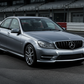 2009-2014 mercedes benz c class w204 c230/c300/c350 sedan/coupe gt style front bumper grille gloss black