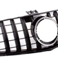 2009-2014 mercedes benz c class w204 c230/c300/c350 sedan/coupe gt style front bumper grille gloss black