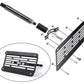 2009-2016 audi b8 b8.5 front license plate relocation kit tow hook mount relocator