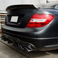 2012-2014 Mercedes C Class Sedan C300 C350 C63 W204 AMG Style Rear Diffuser Gloss Black Back Right