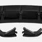 2012-2014 Mercedes C Class Sedan C300 C350 C63 W204 AMG Style Rear Diffuser Gloss Black Close Up