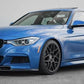 2012-2018 BMW 3 Series F30 F31 Varis Style Front Lip Gloss Black Front Right Far