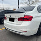 2012-2018 BMW 3/m series f30/f80 (320i/328i/330i/335i/340i/m3) psm style rear trunk spoiler lip gloss black right far