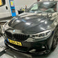 2014-2020 BMW 4 Series F32/F33/F36 M Performance Style Front Lip Splitter V2 Gloss Black Front Right