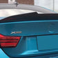 2014-2020 BMW 4 series f32 (428i/430i/435i/440i) psm style rear trunk spoiler lip wing gloss black left