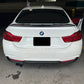 2014-2020 BMW 4 series f36 gran coupe 428i/430i/435i/440i psm style rear trunk spoiler Replica Carbon Fiber Back Center