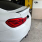 2014-2020 BMW 4 series f36 gran coupe 428i/430i/435i/440i psm style rear trunk spoiler Replica Carbon Back Left