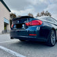 2014-2020 BMW 4 series f32 (428i/430i/435i/440i) psm style rear trunk spoiler lip wing gloss black back right