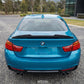 2014-2020 BMW 4 Series F32/F33/F36 (430i/435i/440i) Gran Coupe M Performance Style Rear Bumper Diffuser M-Sport Single Dual Exhaust Gloss Black