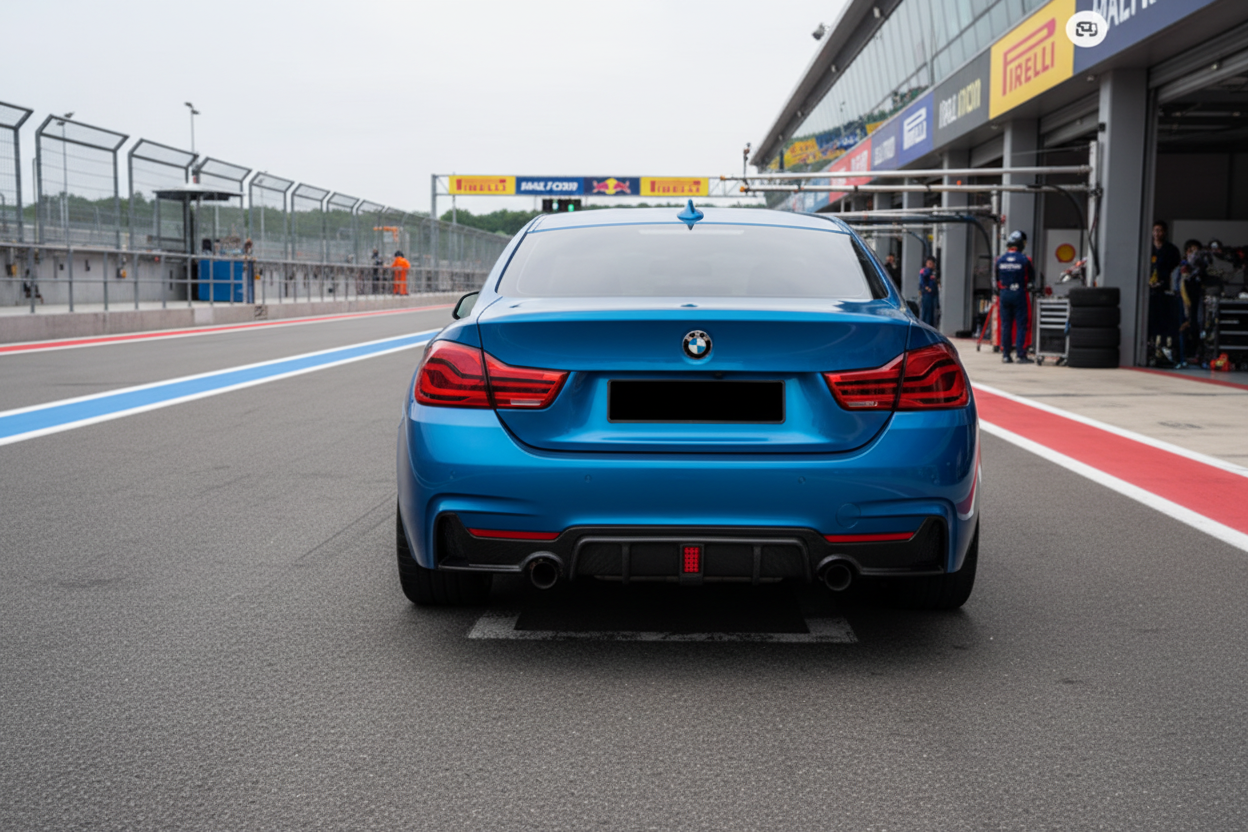2014-2020 BMW 4 Series F32/F33/F36 (430i/435i/440i) M Performance LED Style Rear Diffuser