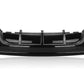 2014-2021 bmw 2 series f22/f23 (228i/230i/m235i/m240i) m sport m performance style rear bumper diffuser dual single exhaust Gloss Black Back Center