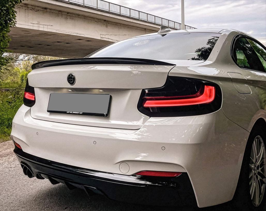 Bmw Custom Rear Diffuser 2014-2021 BMW 2 Series F22/F23 (228i/230i/M235i/M240i) M Performance ...