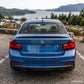 2014-2021 bmw 2 series f22/f87 (228i/230i/m235i/m240i/m2) m performance style rear trunk spoiler lip wing gloss black back center