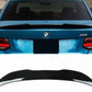 2014-2021 bmw 2 series f22/f87 (228i/230i/m235i/m240i/m2) psm style rear trunk spoiler lip wing Gloss Black Back Center