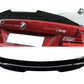 2014-2021 bmw 2 series f22/f87 (228i/230i/m235i/m240i/m2) psm style rear trunk spoiler lip wing Gloss Black Back Right Close Up