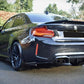 2015 2018 BMW M Series M2 F87 V Style Performance Diffuser Gloss Black Back Left