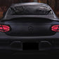 2015-2021 Mercedes Benz C Class Coupe C205 PSM Style Spoiler Gloss Black Back Center