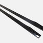 2015-2021 Mercedes C Class Coupe Sedan C205 W205 GT Style Side Skirt Extensions Gloss Black Close Up