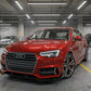 2017-2019 Audi A4/S4 B9 Front Lip Gloss Black Front Right