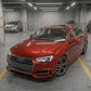 2017-2019 Audi A4/S4 B9 Front Lip Gloss Black Front Right