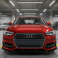 2017-2019 Audi A4/S4 B9 Front Lip Gloss Black Front Center