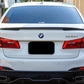 2017-2023 BMW 5 Series G30 F90 M Performance Spoiler Gloss Black Back Center