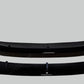 2018-2021 bmw x series g01/g02 X3/X4 (xdrive30i/m40i) m sport warrior style front bumper lip splitter spoiler gloss black Front Center Close Up