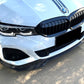 2019-2022 BMW 3 Series G20 M Performance Style Front Bumper Lip Splitter Pre-LCI 330i M340i Replica Carbon Fiber Front Left