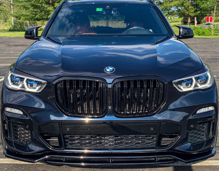 2019-2022 BMW X Series G05 X5 M Style Kidney Grille Gloss Black Front Center