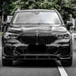 2019-2022 BMW X Series G05 X5 Warrior Style Front Lip Gloss Black Front Center