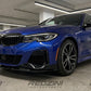 2019-2022 BMW 3 Series G20 CSMT Style Front Bumper Lip Splitter Pre LCI 330i M340i Gloss Black Front Right