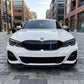 2019-2022 BMW 3 Series G20 M Sport M Performance Style Front Bumper Lip Splitter Pre-LCI 330i M340i Gloss Black Front Center