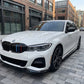 2019-2022 BMW 3 Series G20 M Sport M Performance Style Front Bumper Lip Splitter Pre-LCI 330i M340i Gloss Black Front Right