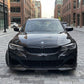 2019-2022 BMW 3 Series G20 M Sport M Performance Style Front Bumper Lip Splitter Pre-LCI 330i M340i Replica Carbon Fiber Front Center
