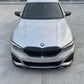 2019-2022 BMW 3 Series G20 MX Style Front Bumper Lip Splitter Replica Carbon Fiber Gloss Black Pre-LCI 330i M340i Front Center High