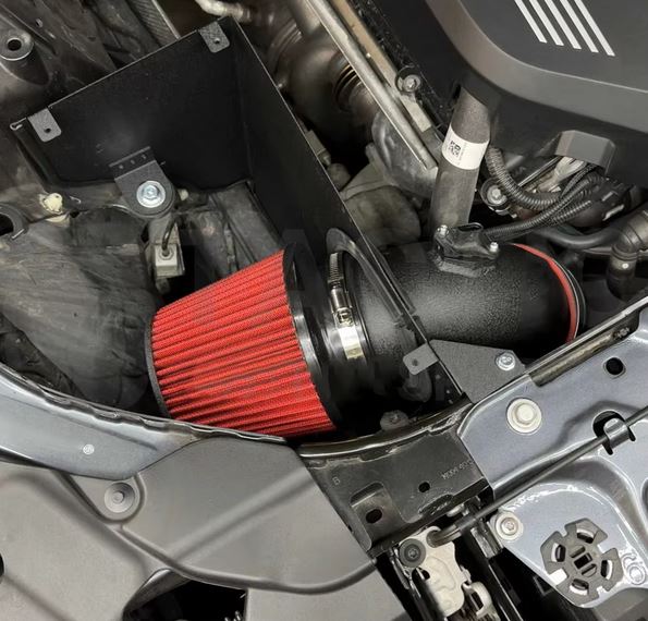 2019-2024 BMW 2/3/4 Series G20 G22 G42 B58 M240i M340i M440i Cold Air Intake Installed