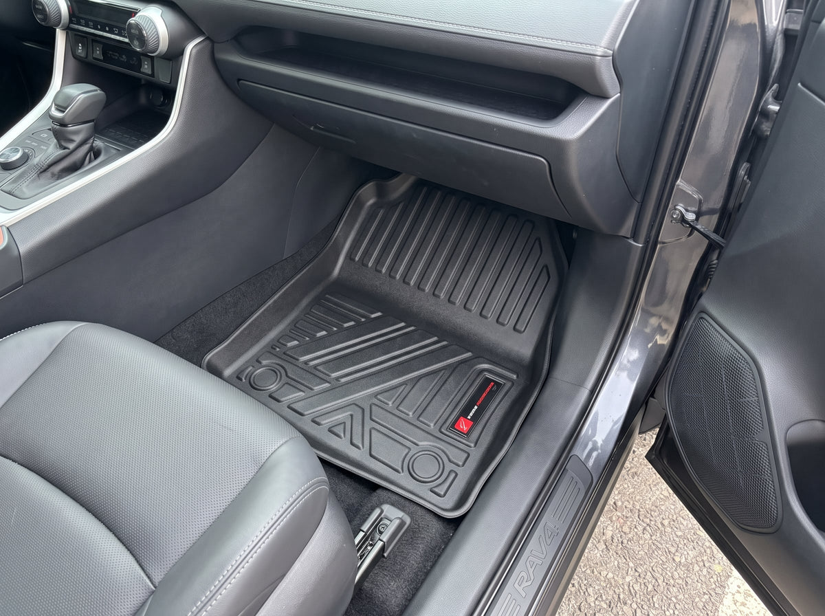 2019+ Toyota Rav4 All Weather Season Floor Liner Mats Passenger Side Front