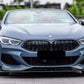 2019-Present BMW 8 Series Gran Coupe G14 G15 G16 Warrior Style Front Lip Gloss Black Front