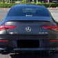 2020-2024 Mercedes Benz CLA Class W118 AMG Style Spoiler Gloss Black Back Center Top